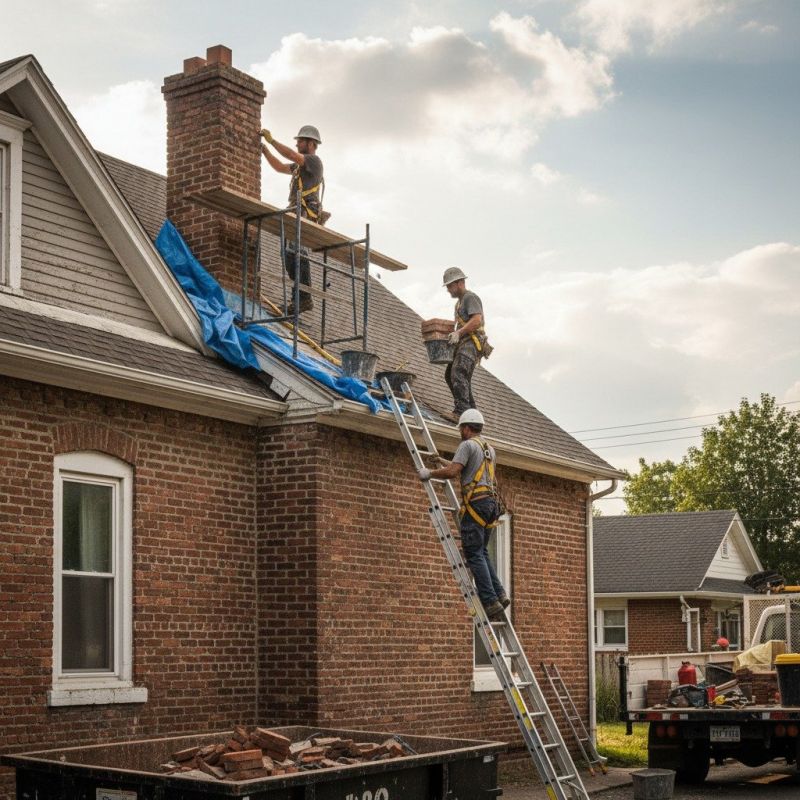 Chimney Stucco Repair