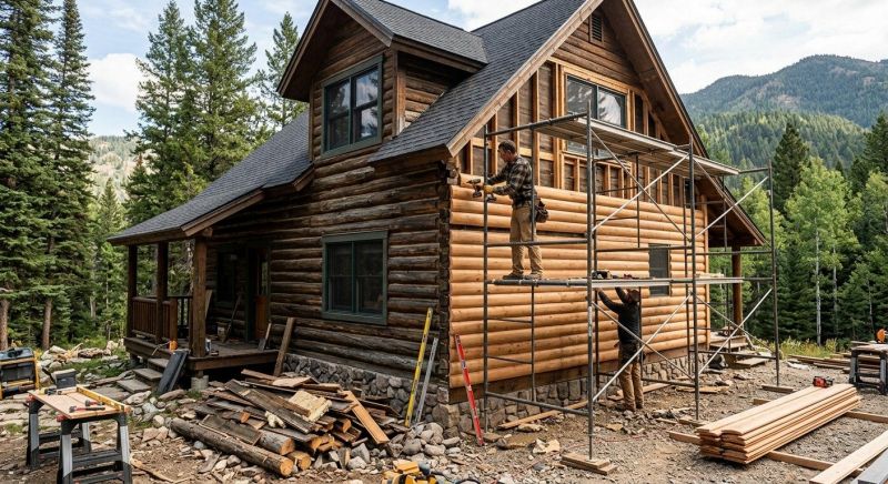 Log Home Siding Installation in Fairfield County, CT